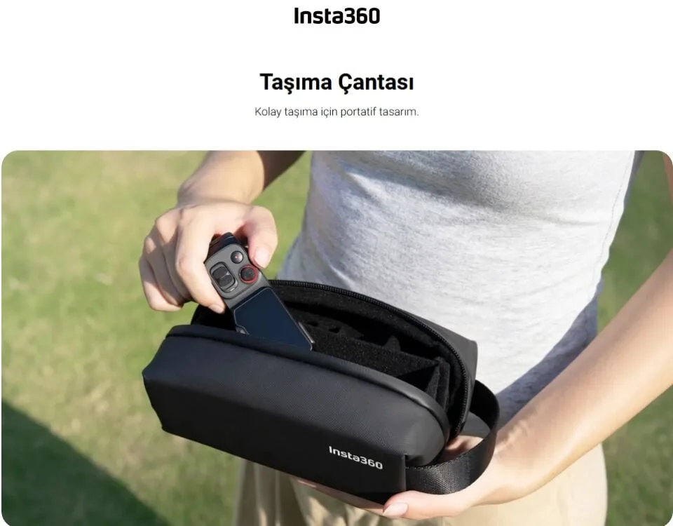 Insta360 Luna Ultra Taşıma Çantası