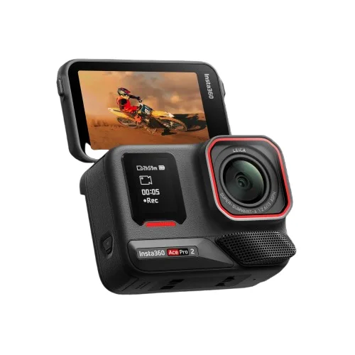 Insta360 Ace Pro 2 Aksiyon Kamerası - Motosiklet Kiti