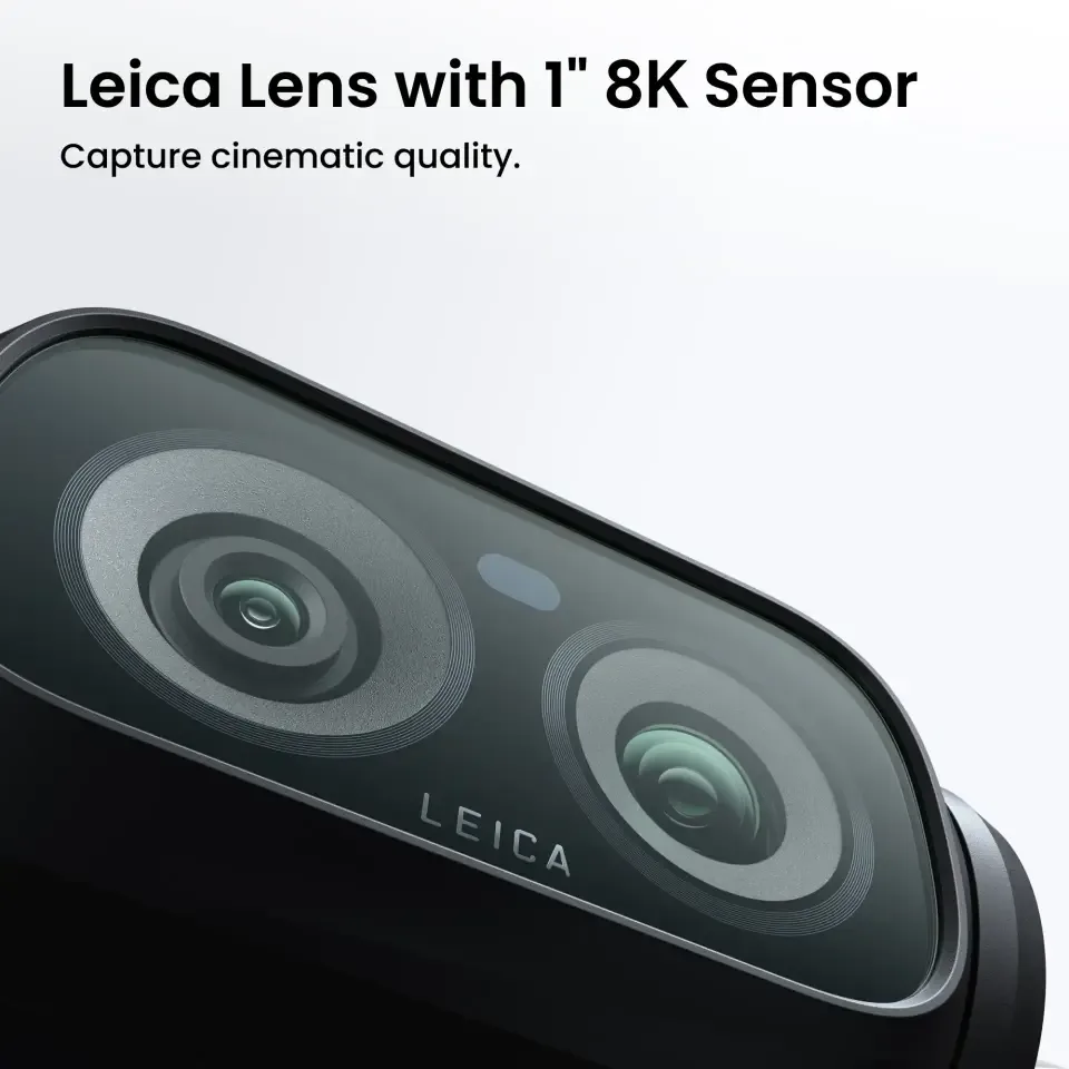 Insta360 Luna Ultra Standard Combo Siyah Gimbal