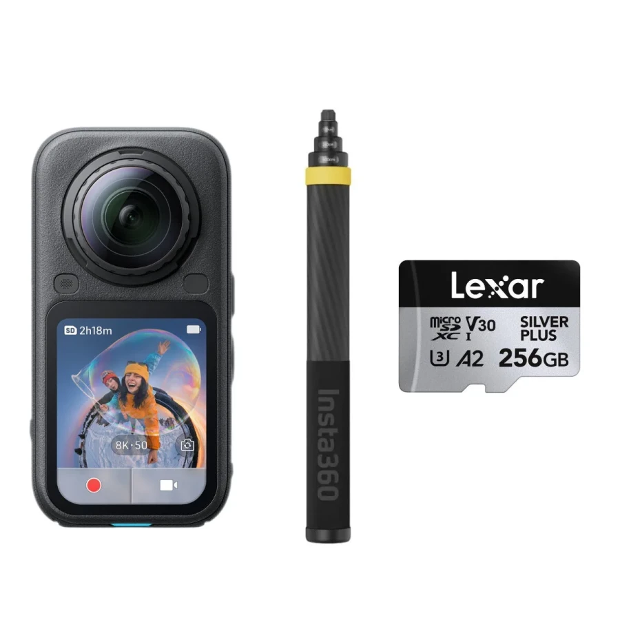 Insta360 X6 Aksiyon Kamerası - No Drone No Problem Kit