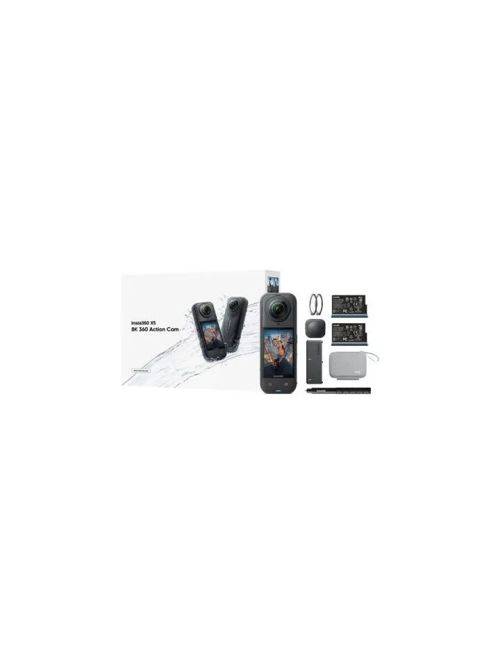 Insta360 X5 Aksiyon Kamerası - Essentials Kit Türkiye Garantili