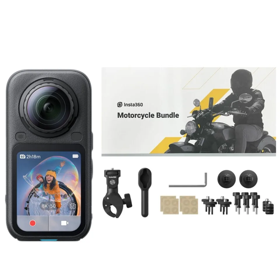Insta360 X6 Aksiyon Kamerası - Racing Araç Kiti