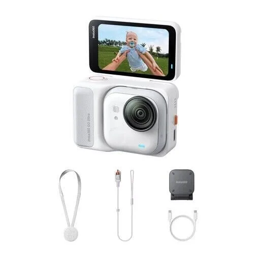 Insta360 Go Ultra Beyaz Aksiyon Kamerası