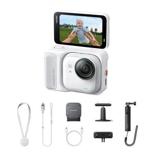 Insta360 Go Ultra Beyaz Aksiyon Kamerası