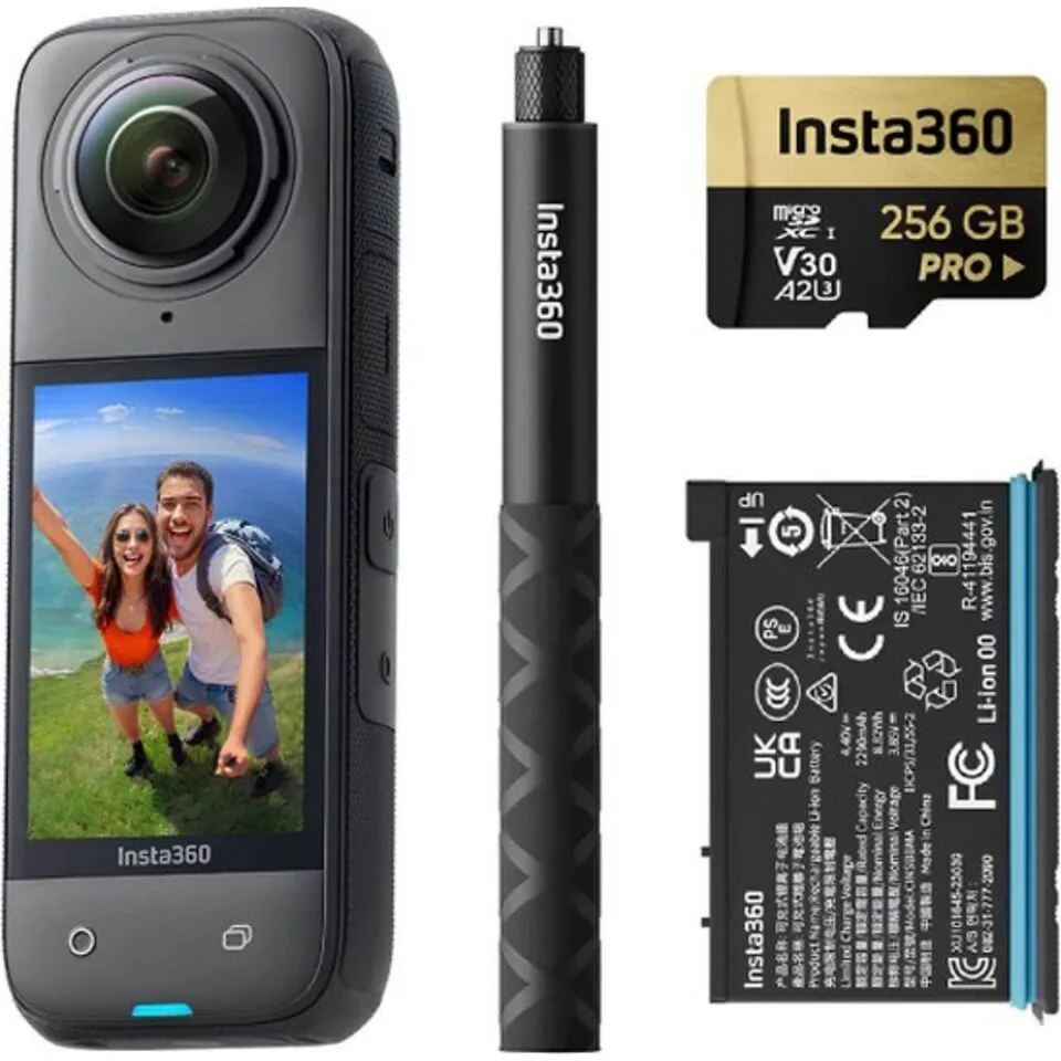 Insta360 X4 Adventure Bundle Aksiyon Kamerası