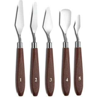 Ediz Metal Spatula Seti 5"li 93-b