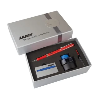 Lamy Safari Dolma Kalem+mürekkep+kartuş Kırmızı 16ds-m