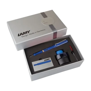 Lamy Safari Dolma Kalem+mürekkep+kartuş Mavi 14ds-m