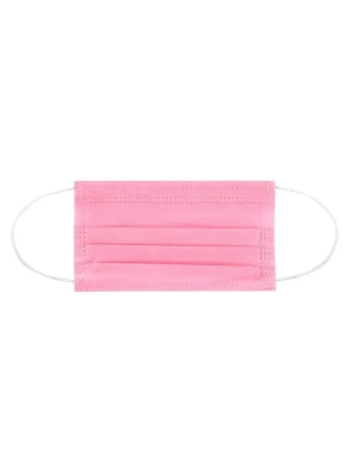 Sevgi 3 Katlı Maske Pembe 10"lu