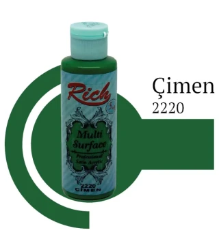 Rich 120 Cc Multı Surface Akrilik Boya 2220 Çimen
