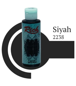 Rich 120 Cc Multı Surface Akrilik Boya 2238 Siyah