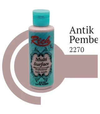 Rich 120 Cc Multı Surface Akrilik Boya 2270 Antik Pembe