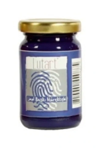 Lutart 100 Ml Lınograf Baskı Mürekkebi Mavi Lmb 6100