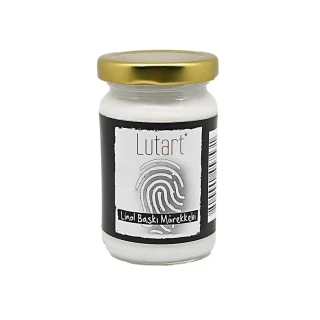 Lutart 100 Ml Lınograf Baskı Mürekkebi Beyaz Lmb 0456