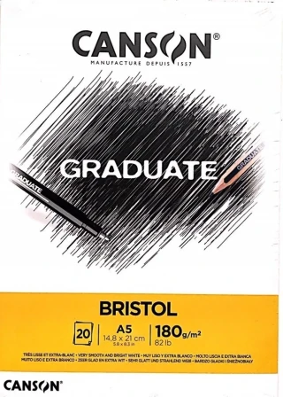 Canson Graduate A5 180 Gr 20sy Bristol Çizim Sketch Defter Cangrad 400127675