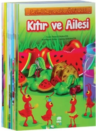 Sevimli Hayvancıklar Öykü Dizisi - Ema Çocuk Yayınları