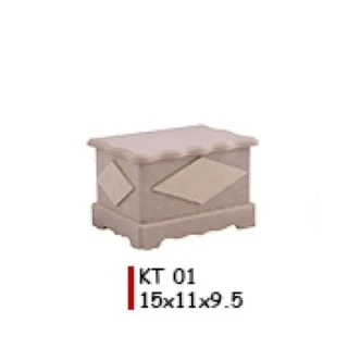 Aka Ahşap 15x11x10 Göbekli Kutu Kt 01