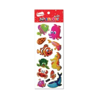 Ticon 3d Puffy Sticker 236177