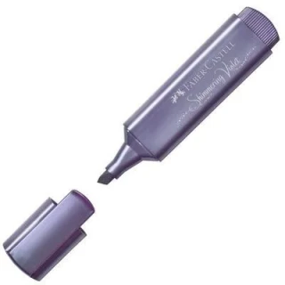 Faber Castell 1546 Fosforlu Kalem Metalik Violet 154678