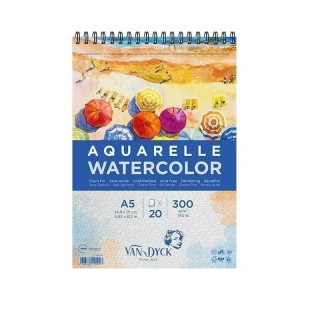 Van Dyck A5 300 Gr 20sy Aquarelle Resim Bloğu Vd10010
