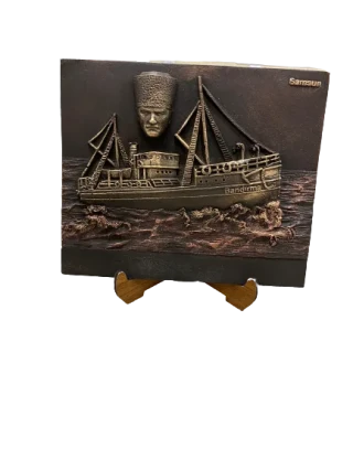 Bandırma Vapuru Pano 14x17 Cm Kutulu Büyük Boy