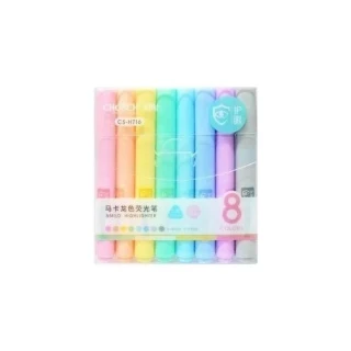 Chosch Fosforlu Kalem Pastel Renkler 8 Li Cs-h716