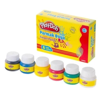 Play-doh 6renk Parmak Boyası 30 Ml Pr001