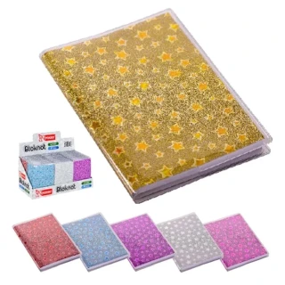 Mikro 9.5x13.5 Cm 64 Yaprak Çizgili Karton Kapak Asetat Koruyuculu Not Defteri Nt-214