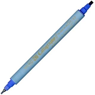 Zig Tc-3100 Kuretake Çift Uçlu Kaligrafi Kalemi 030 Mavi