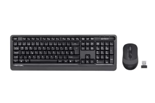 A4 Tech Fg1010f 2.4 Ghz Mm Grey F Kablosuz Klavye Mouse Set