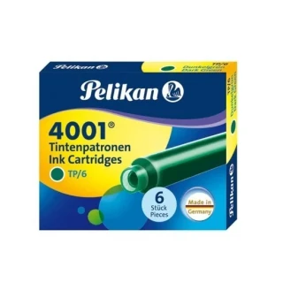 Pelikan Kartuş Koyu Yeşil 6 Lı 4001