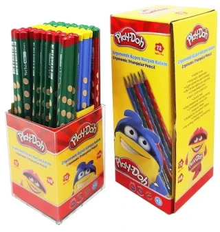 Play-doh Jumbo Oluklu Üçgen Kurşun Kalem Play-kk014