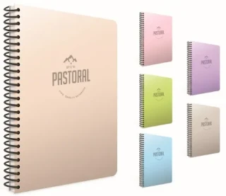 Gıpta Pastoral A4 Pp Kapak Spiralli Defter Çizgili 200 Yp 5554000-2011