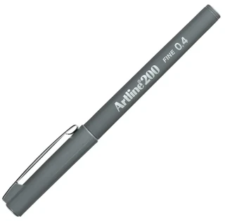 Artline 200n Fıne Keçe Uçlu Yazı Kalemi 0.4 Mm Grey Lv-a-ek-200n