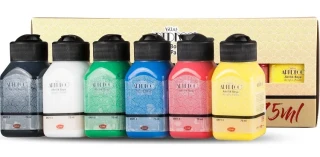 Artdeco 75 Ml X 6 Renk Akrilik Boya Temel Renkler Lv-y-070ı-as1