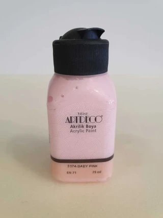 Artdeco 75 Ml Akrilik Boya Bebek Pembe 3674