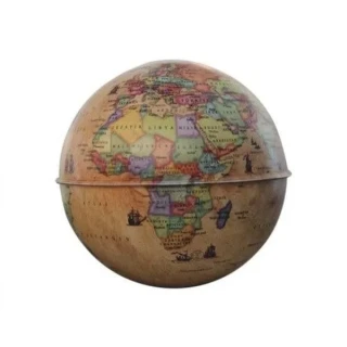 Gürbüz Globe Bank 44103 10 Cm Antik Kumbara Küre