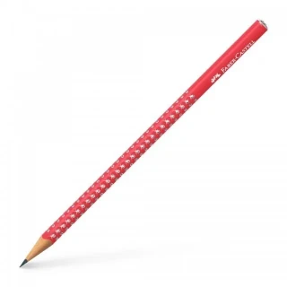 Faber Castell Grip 2021 Sparkle Kurşun Kalem Kırmızı 5244118228000