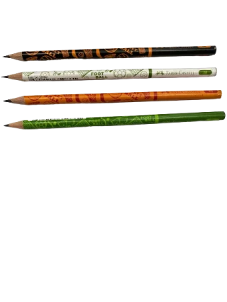 Faber Castell Desenli Spor 2b Kurşun Kalem 5244000031