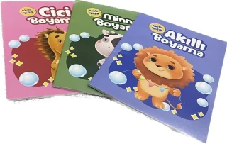 Lilamor Yay.- Boyama Kitabı A4 48 Sayfa Llm-b2129-bk02