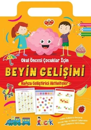 Beyin Gelişimi Hafıza Geliştirici Aktiviteler-okul Öncesi Çocuklar İçin-bıcırık Yayınları