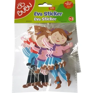 Bubu 3d Eva Sticker Sts043