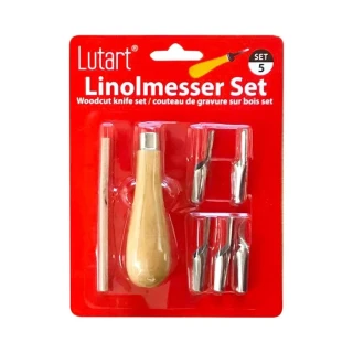 Lutart Linol Oyma Seti 5"li Lsr-5526