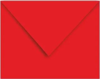 Asil 13x18 Cm 80 Gr Davetiye Zarfı Kırmızı As-5206