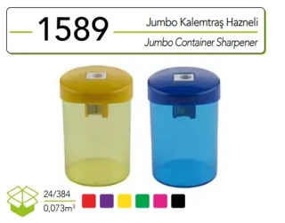 Ark Jumbo Hazneli Kalemtraş 1589
