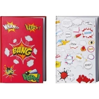 Bayındır Bang Serisi 14x20 Sert Kapak Not Defteri Kareli 120 Yp. Bad0444