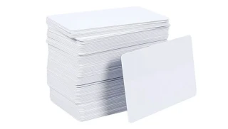 Pvc Boş Kart 10x18 Cm