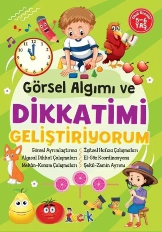 Görsel Algımı ve Dikkatimi Geliştiriyorum - Bıcırık Yayınları