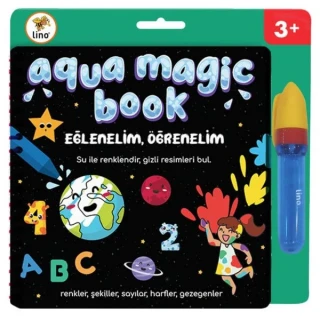 Lino Aqua Magic Book(sihirli Boyama Kitabı)-eğlenelim Öğrenelim Tfl-1004
