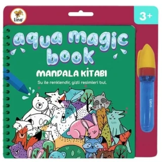 Lino Aqua Magic Book(sihirli Boyama Kitabı)-mandala Tfl-1003